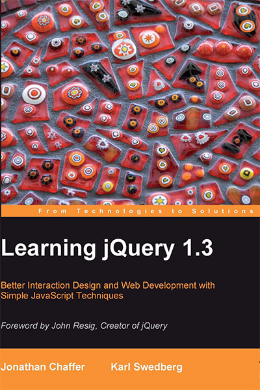 Learning jQuery 1.3
